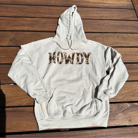 HOWDY Hoodie Sweatshirt Size M - Picture 1 of 9